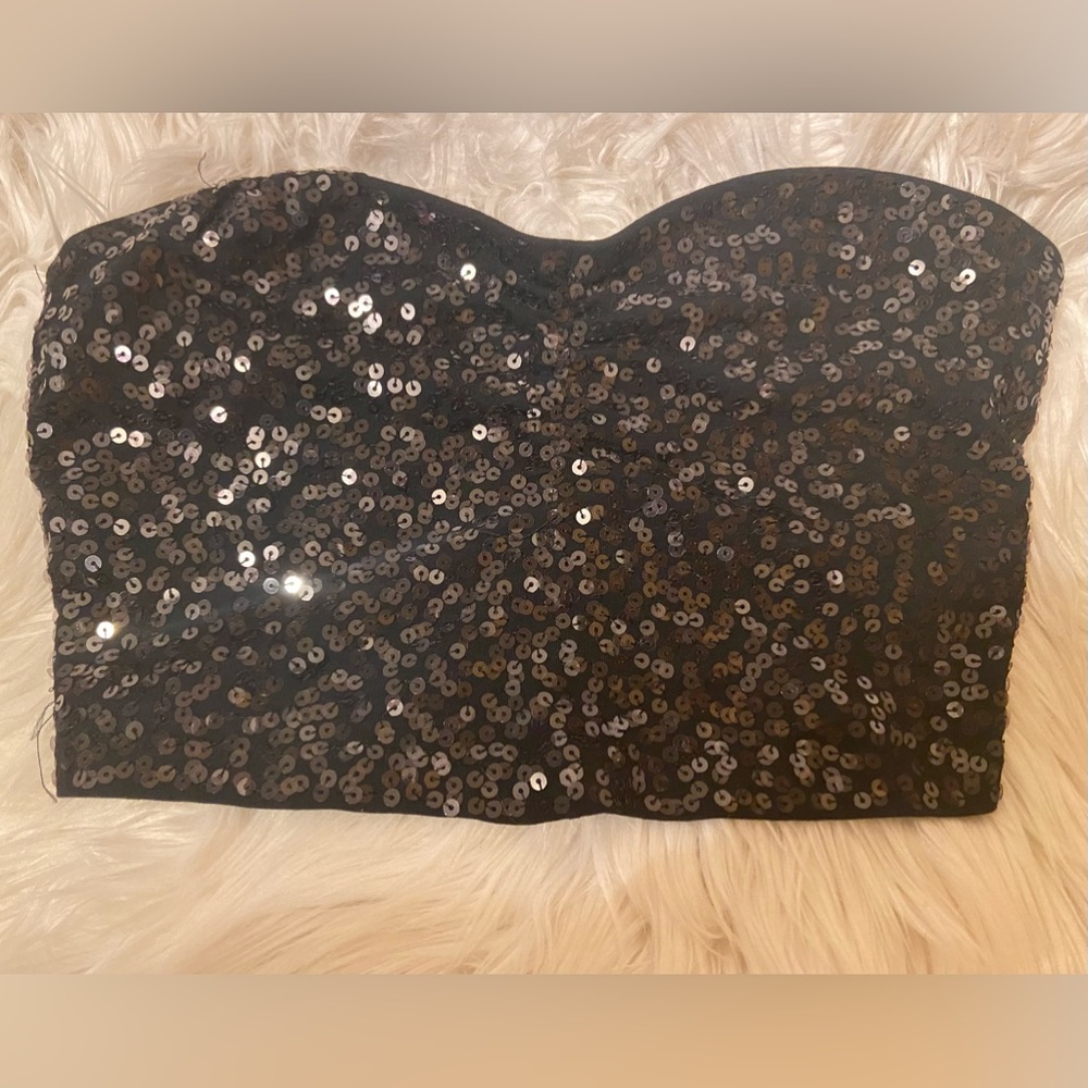 Express | Sequin Bralette / Strapless Top